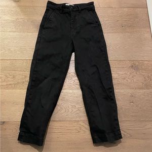 Everlane straight leg crop pant size 0